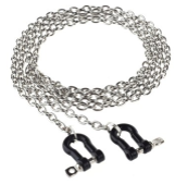 Metal Trailer Safety Chain with Tow Hook Tow Chain