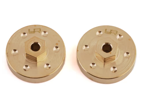 Yeah Racing SCX24 Brass Wheel Hex Hub (2) (13.5g)