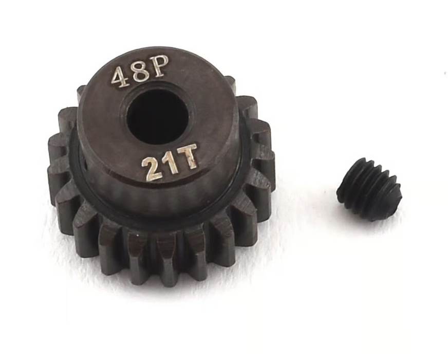 48P Pinion Gear w.Set Screw 21t