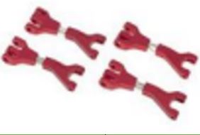 AZTAB Aluminum BLACKOUT Front/Rear Upper Suspension Arm