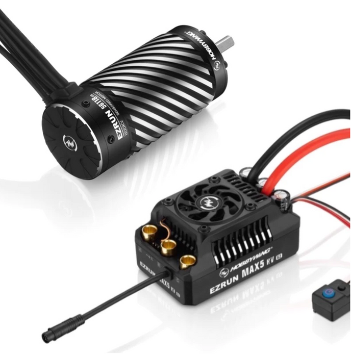 Hobbywing EZRun MAX5 G2 Sensored Brushless ESC & Motor Combo w/56118SD (800kV)