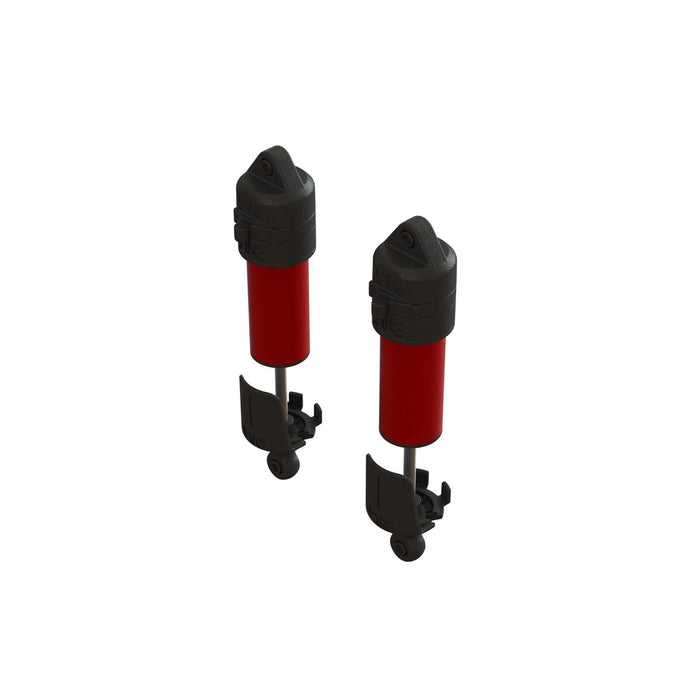 ALUMINUM SHOCK SET, BORE:15MM, LENGTH:131MM OIL:300CST