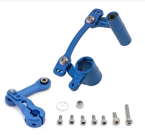 ARA340207 Steering Bell Crank w/ Servo Horn & Linkage for 1/8 Kraton, Senton & Typhon 6S