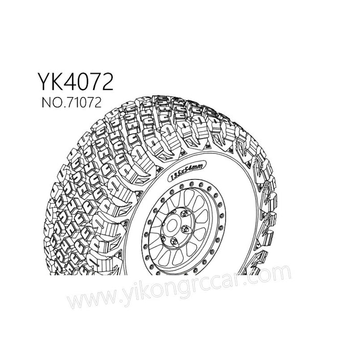 Tire Set YK4072