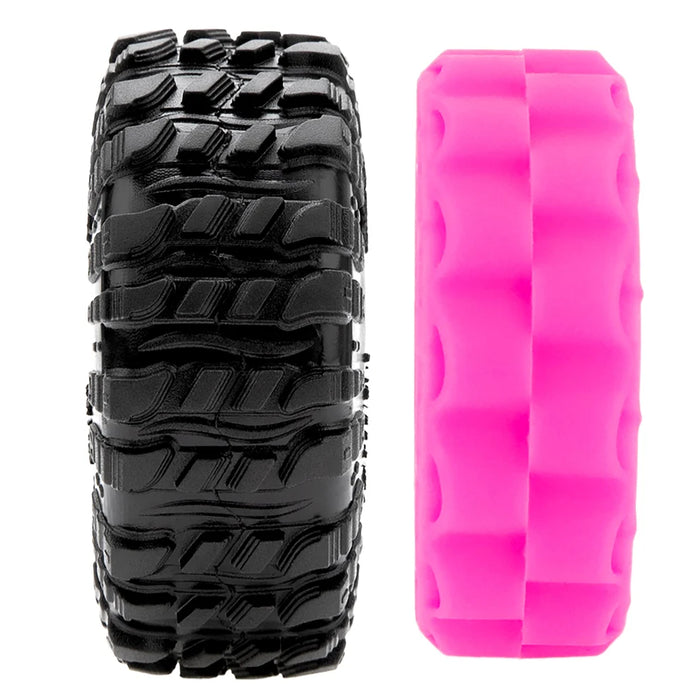 MEUS Racing MS6 1.0 Super Bouncer Tires & Super Soft Silicone Rubber Inserts