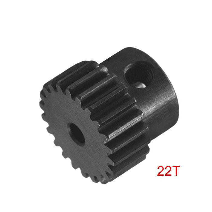 M0.5 Pinion Gear- 2.3mm bore #45 Steel (Grom) 22T