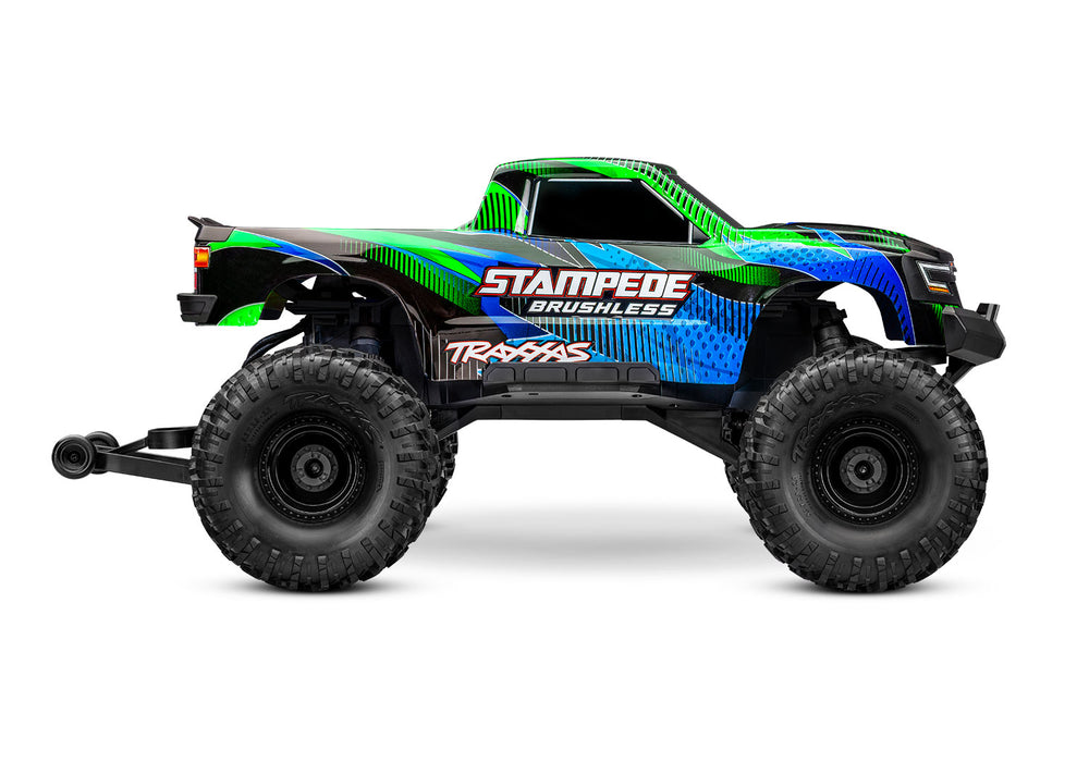 Stampede 2WD Brushless Green
