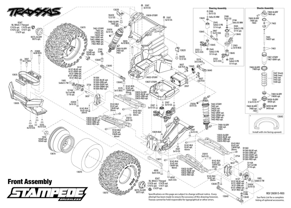 Stampede 2WD Brushless 40TH