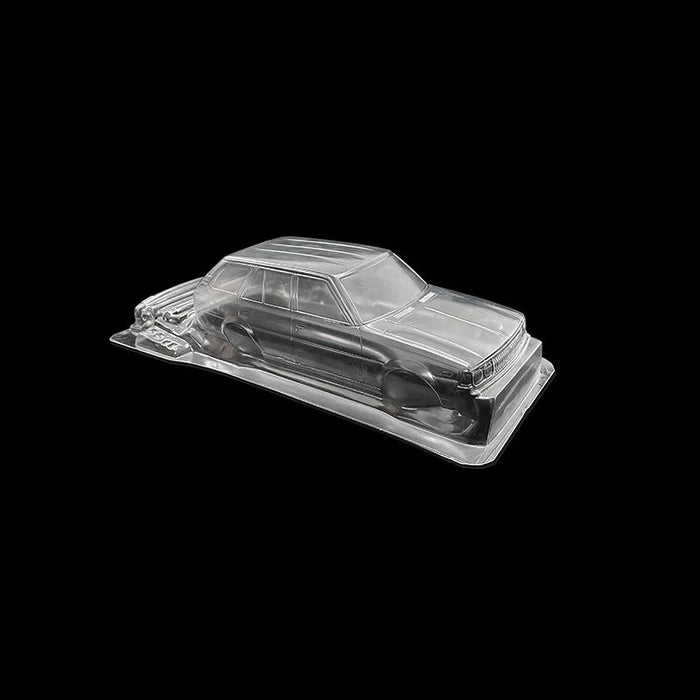 1/10 Corolla Van KE70 RC Car Polycarbonate Clear Body Shell With Sticker (257mm Wheelbase/195mm Width)