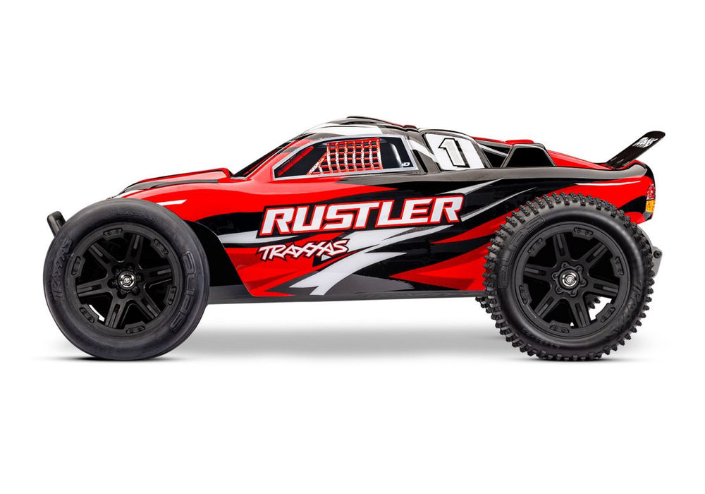 Rustler 2WD XL-5 w/Battery Red