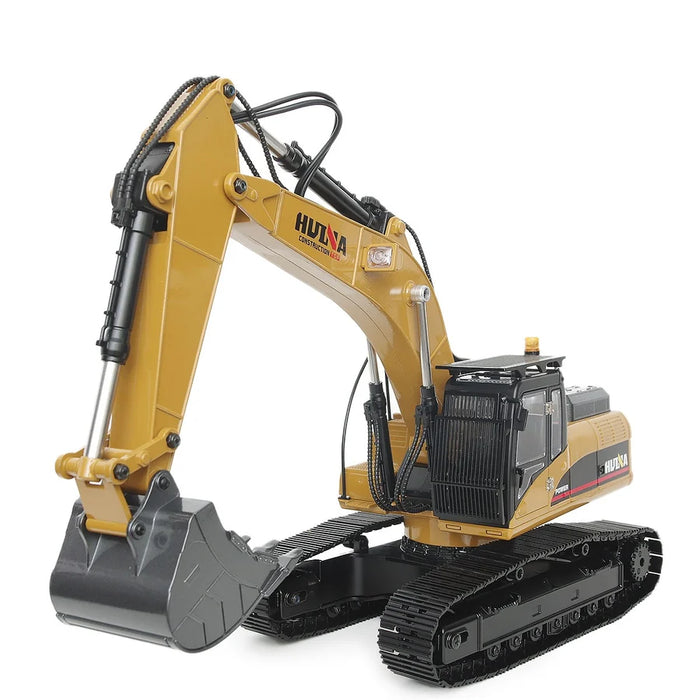 HuiNa Full Metal RC Excavator Digger V4 23Ch 2.4Ghz - All Metal 1:14 Model 1580