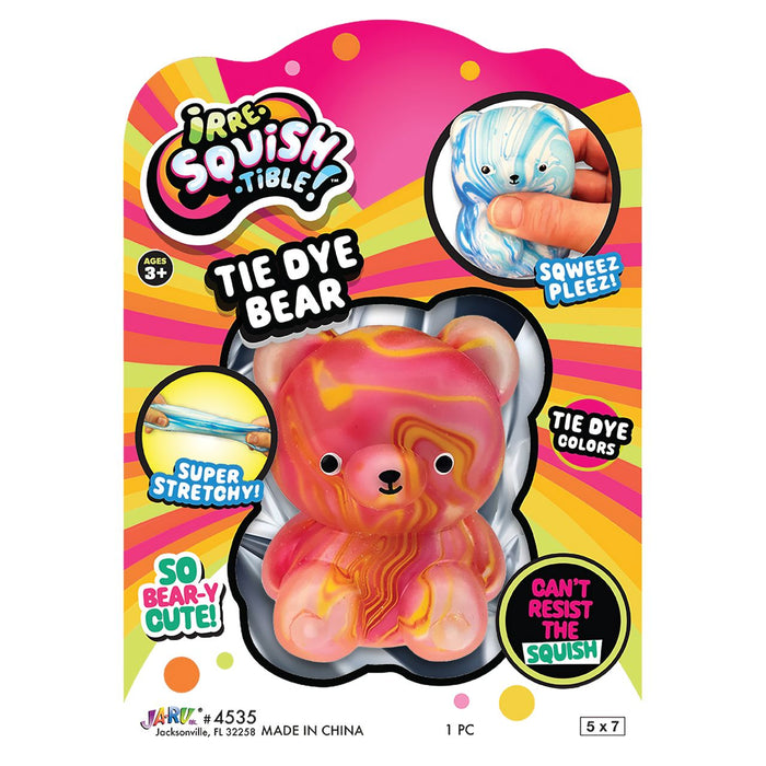 Squishy Tie-Dye Bear