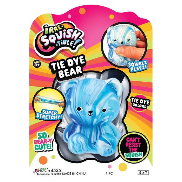 Squishy Tie-Dye Bear