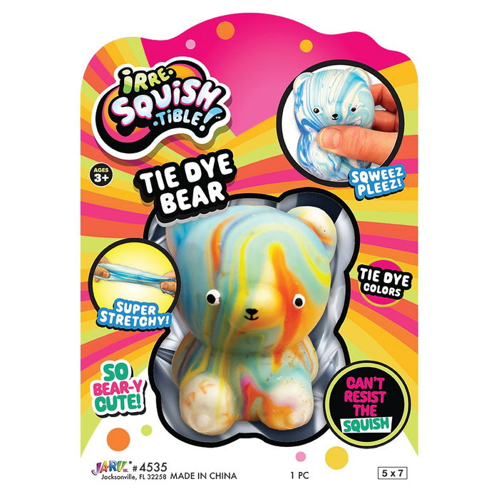 Squishy Tie-Dye Bear