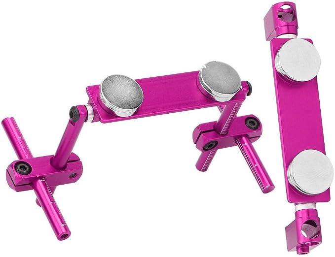 Aluminum Magnetic Body Mount Set 1:10 Drift Cars Full Post (Purple)