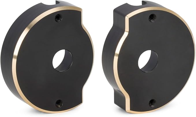 Vanquish Brass Rear Axle Tube Cap F10T