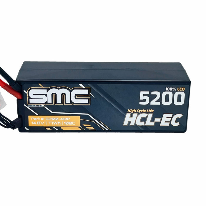 HCL-EC 14.8V 5200mAh 100C wired hardcase IC5/EC5