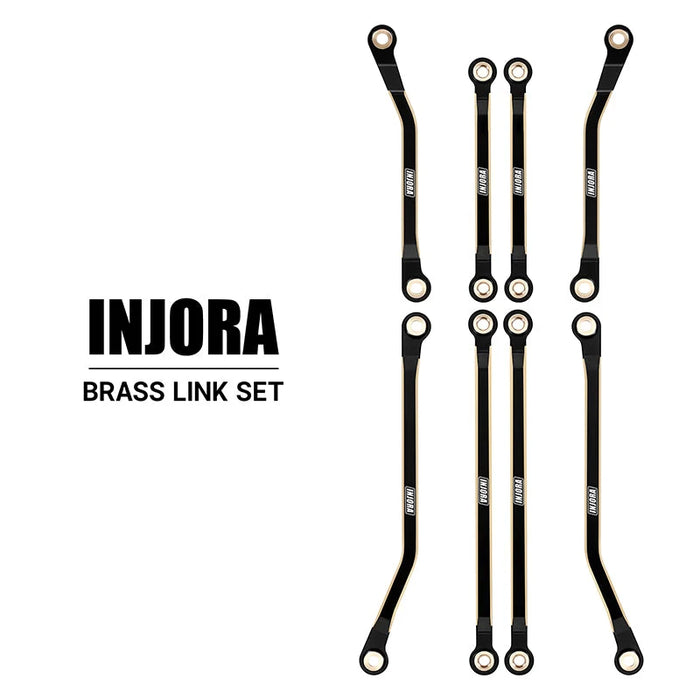 Brass High Clearance Links For 1/18 TRX4M High Trail K10 F150 (4M-97)