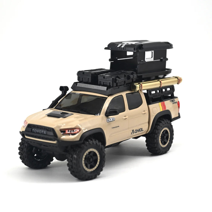 AZTAB RC  SCX30 Toyota Tacoma Roof Rack & Tent Set – Scale Overlanding Adventure Upgrade