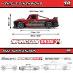 1/12 INFRACTION GROM 223S 4X4 RTR Brushless All-Road Street Bash Red