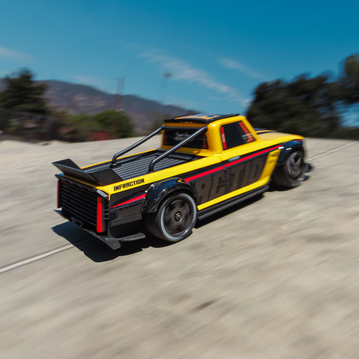 1/12 INFRACTION GROM 223S 4X4 RTR Brushless All-Road Street Bash Yellow