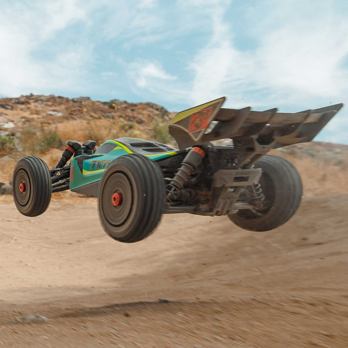 1/8 TYPHON 4X4 223S BLX BRUSHLESS BUGGY RTR WITH DSC  BLUE