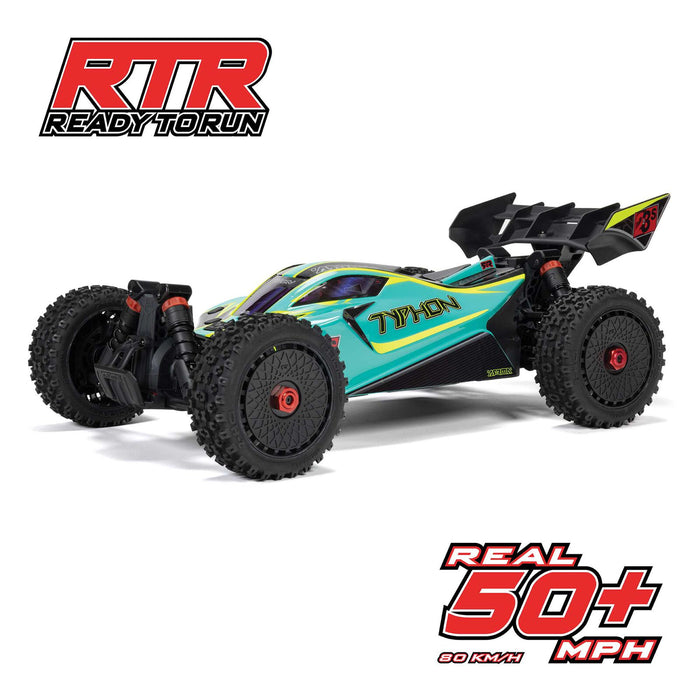 1/8 TYPHON 4X4 223S BLX BRUSHLESS BUGGY RTR WITH DSC  BLUE