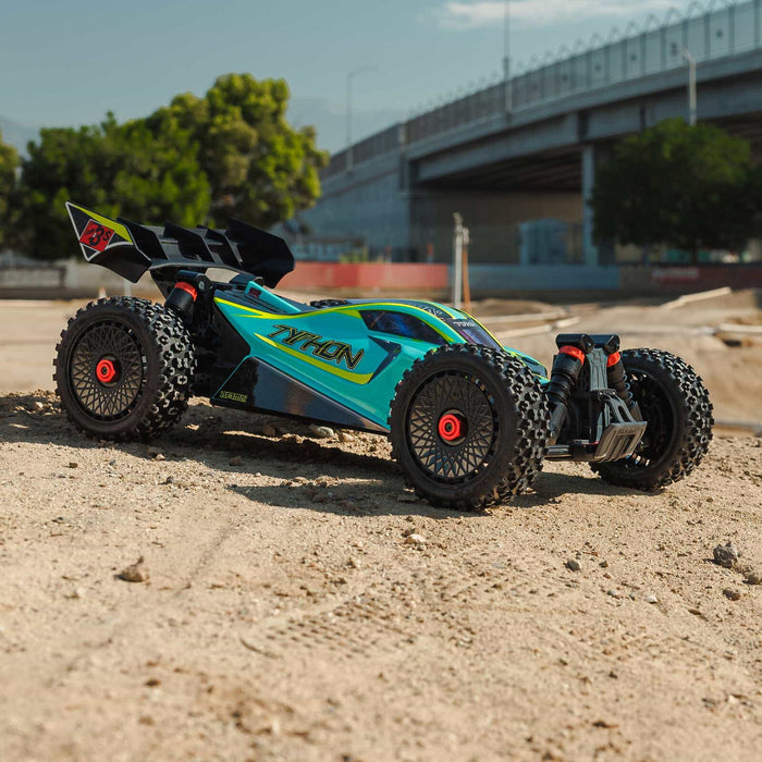 1/8 TYPHON 4X4 223S BLX BRUSHLESS BUGGY RTR WITH DSC  BLUE