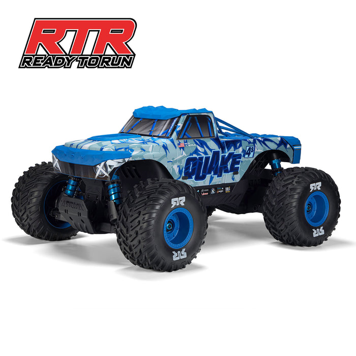 1/8 ARRMA QUAKE 4S DSC 4X4 RTR Brushless Monster Truck