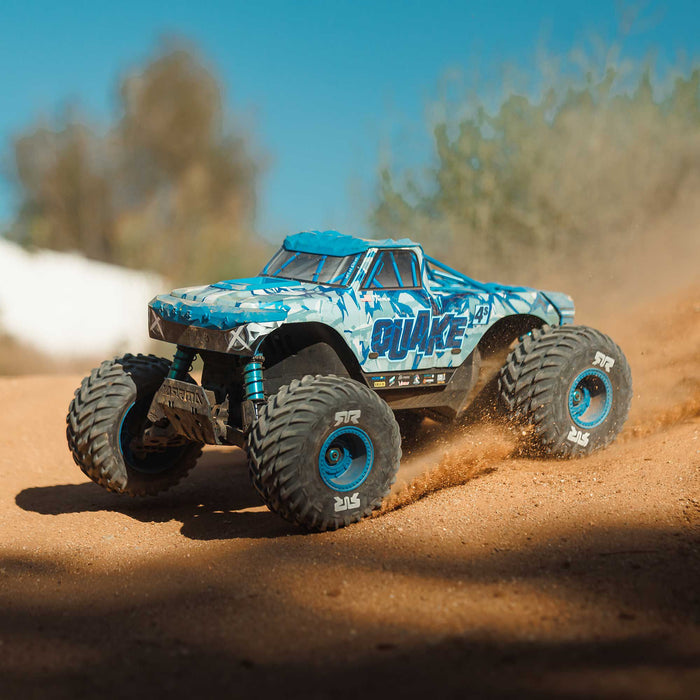 1/8 ARRMA QUAKE 4S DSC 4X4 RTR Brushless Monster Truck