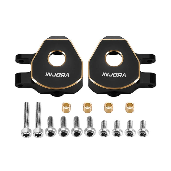 Black Coating Brass Steering Knuckles for 1/32 Redcat Ascent-32