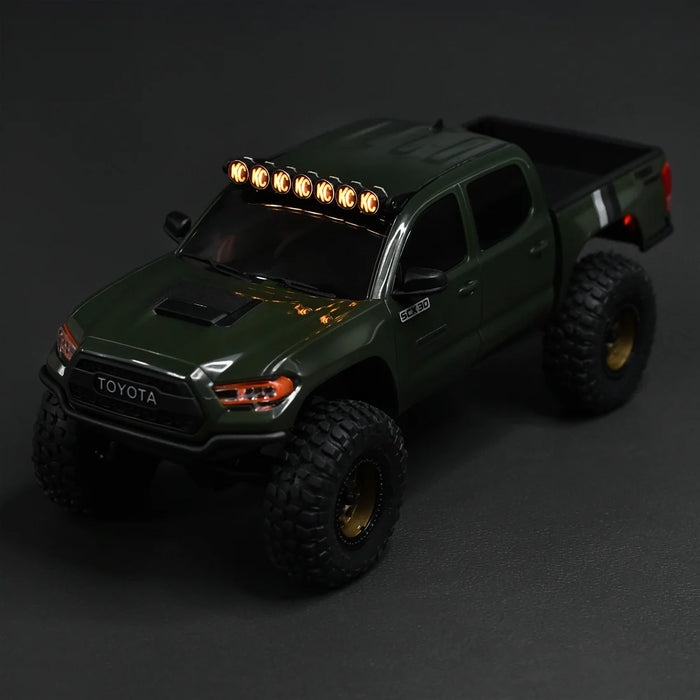 SCX-30 KC LED Light Bar for Axial SCX30 Tacoma Rock Crawler (Yellow)