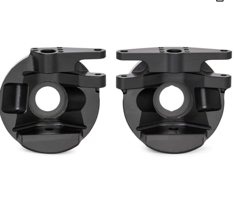 Vanquish H10 Brass Steering Knuckle and Rear Axle Tube Cap Weights  (2)