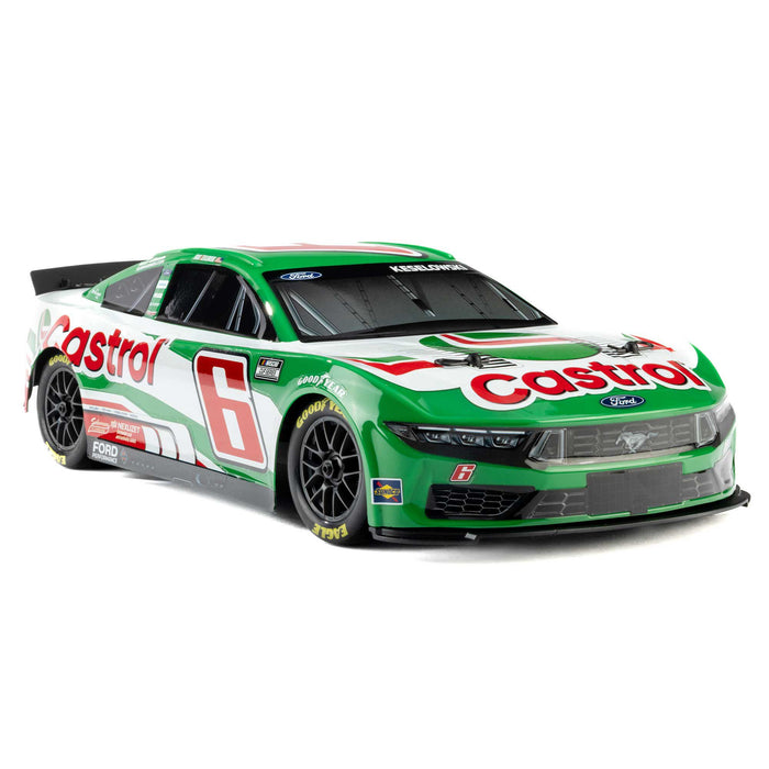1/12 NASCAR RC Race Car Brad Keselowski No. 6 2026 Castrol Ford Mustang 2S AWD RTR Brushed On-Road (Battery & Charger Included)