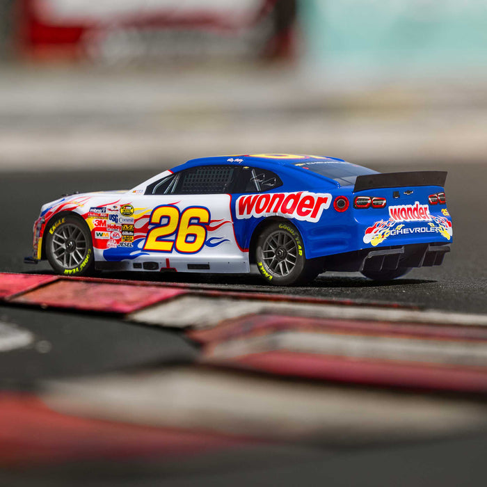 1/12 NASCAR RC Race Car Ricky Bobby No. 26 2026 Wonder Bread Chevrolet ZL1 2S AWD RTR Brushed On-Road (Battery & Charger Included)