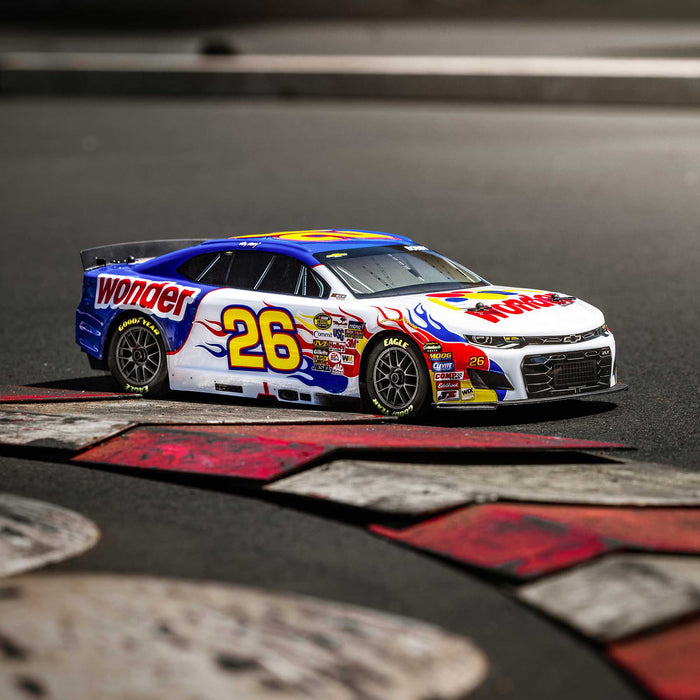 1/12 NASCAR RC Race Car Ricky Bobby No. 26 2026 Wonder Bread Chevrolet ZL1 2S AWD RTR Brushed On-Road (Battery & Charger Included)