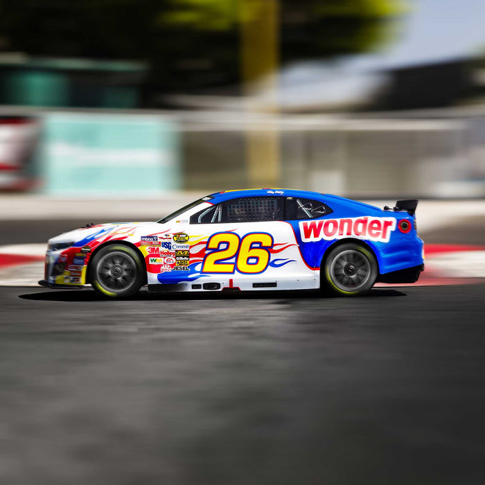 1/12 NASCAR RC Race Car Ricky Bobby No. 26 2026 Wonder Bread Chevrolet ZL1 2S AWD RTR Brushed On-Road (Battery & Charger Included)