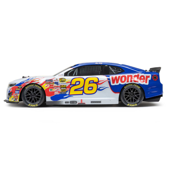 1/12 NASCAR RC Race Car Ricky Bobby No. 26 2026 Wonder Bread Chevrolet ZL1 2S AWD RTR Brushed On-Road (Battery & Charger Included)