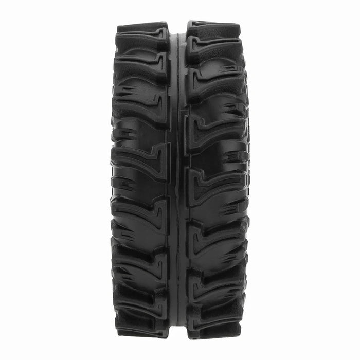 1.0" Tires MS6 Super Soft & Sticky Rubber Tires 64 x 24mm for 1/18 TRX4M 1/24