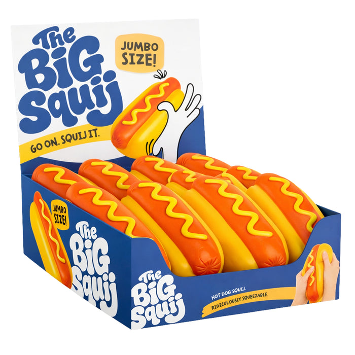 Keycraft The Big Squij Hot Dog Slow-Rise Squishy Toy