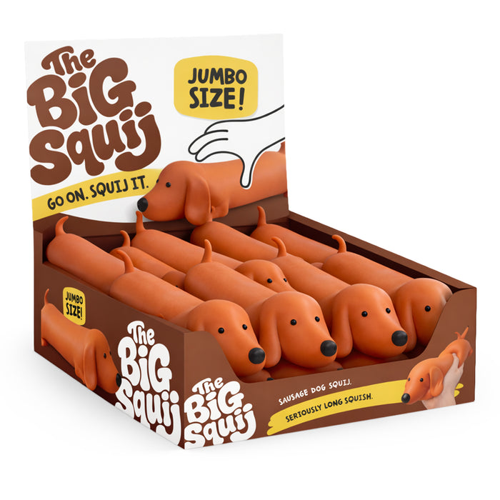 Keycraft The Big Squij Dachshund Slow-Rise Squishy ToyKeycraft The Big Squij Dachshund Slow-Rise Squishy Toy