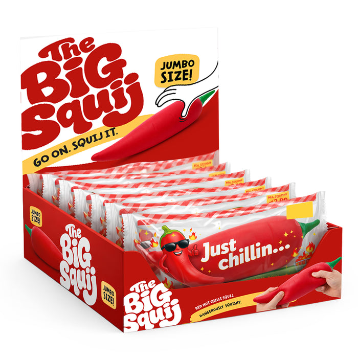 Keycraft The Big Squij Chilli Slow-Rise Squishy Toy