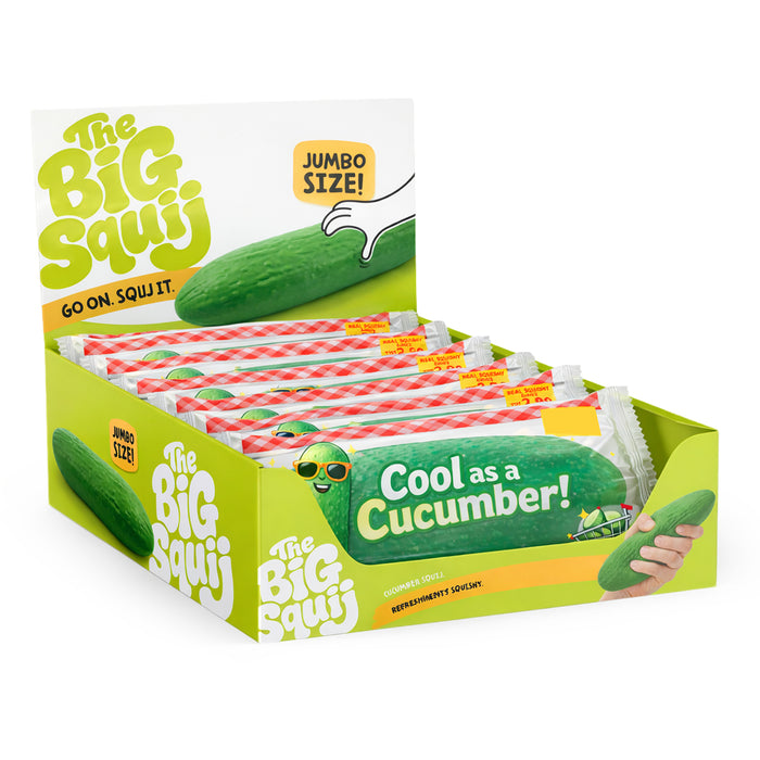 Keycraft The Big Squij Cucumber Slow-Rise Squishy Toy