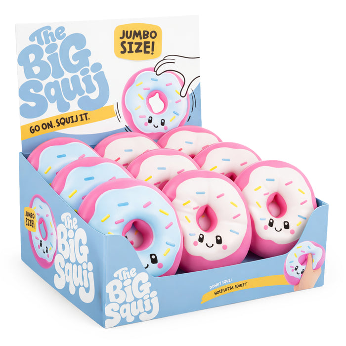 Keycraft  The Big Squij Donut Slow-Rise Squishy Toy