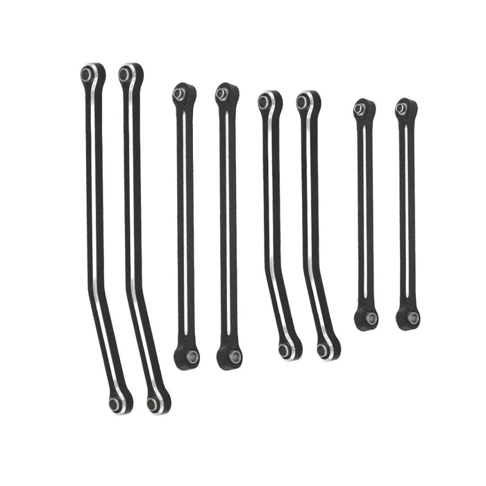 Aluminum Link for SCX30  8pcs/set RED