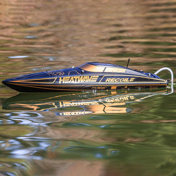 Pro Boat Recoil 2 V2 26" Self-Righting Brushless Deep-V RTR, Heat Wave Visual
