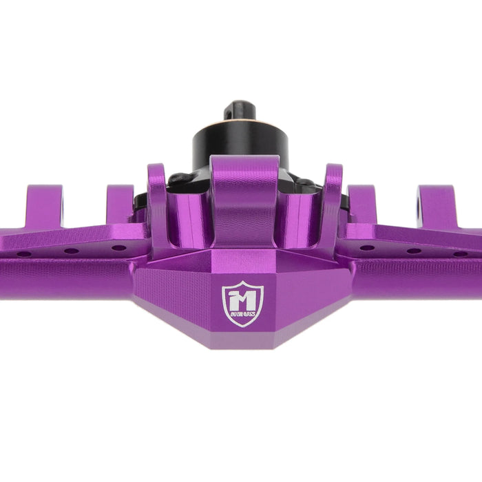 MEUS Racing TRX4M Purple Metal V2 Isokinetic Front & Rear axles with Adjustable Servo Mount for 1/18 TRX4M RC Crawler