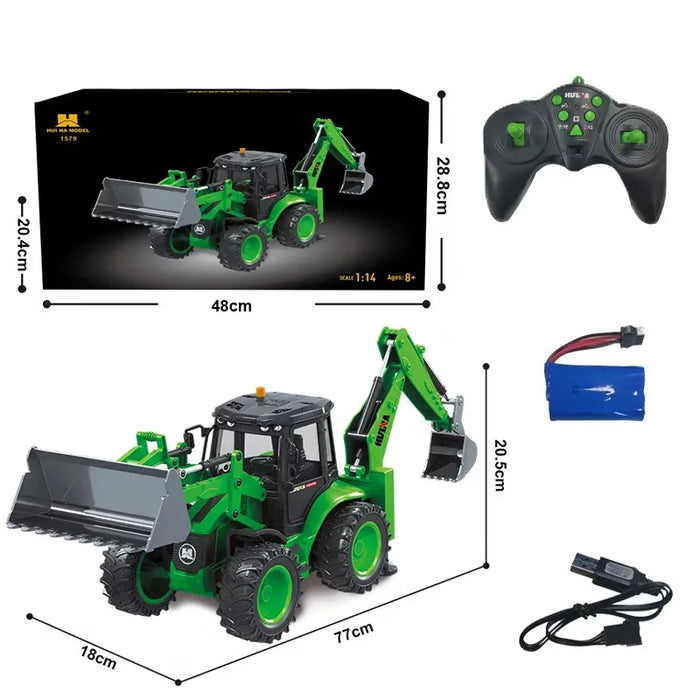 Huina 1579 RC Backhoe Loader (2026 Model)
