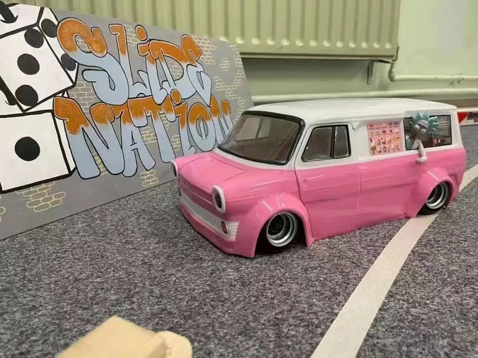 1/10 Super Van Wide Drift body 190mm /255- 260 mm