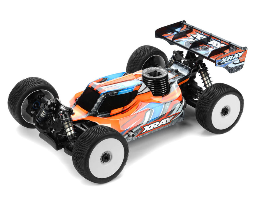 XRAY XB8 2025 1/8 Nitro 4WD Off Road Competition Buggy Kit w/FX K303 Nitro Engine Combo